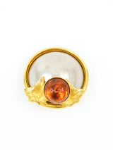 Philippe Ferrandis Oversized Pearl Earrings Jewelry arcadeshops.com