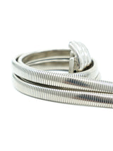 Silver Shell Stretch Belt Belt arcadeshops.com