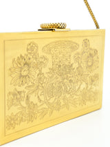 Art Deco Engraved Compact Evening Clutch Accessory arcadeshops.com