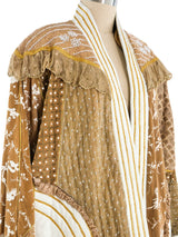 Judith Ann Patchwork Embellished Leather Jacket Jacket arcadeshops.com