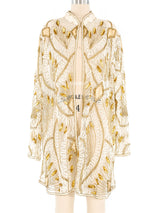 Sequin Embellished Mesh Jacket Jacket arcadeshops.com