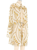 Sequin Embellished Mesh Jacket Jacket arcadeshops.com