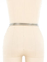 Silver Shell Stretch Belt Belt arcadeshops.com