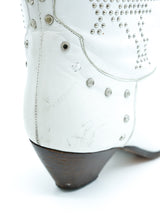 Studded Leather Western Boots, 7 Accessory arcadeshops.com