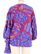 Diane Freis Side Tie Top Top arcadeshops.com