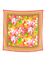 Diane Von Furstenberg Neon Floral Scarf Accessory arcadeshops.com