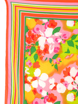 Diane Von Furstenberg Neon Floral Scarf Accessory arcadeshops.com