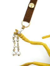 Art To Wear Rubber Bee Necklace Jewelry arcadeshops.com