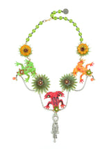 Art To Wear Frog Rhinestone Necklace Jewelry arcadeshops.com