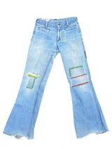 1970s Landlubber Embroidered Patched Jeans Bottom arcadeshops.com