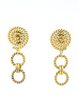 Edouard Rambaud Twisted Wire Drop Earrings Jewelry arcadeshops.com