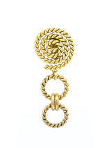 Edouard Rambaud Twisted Wire Drop Earrings Jewelry arcadeshops.com