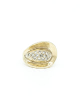 14k Teardrop Style Modernist Ring Fine Jewelry arcadeshops.com