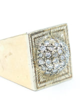 18k Diamond Disco Ball Ring Fine Jewelry arcadeshops.com