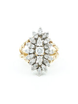 14k Diamond Cocktail Ring Fine Jewelry arcadeshops.com
