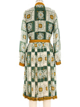 Anne Fogarty Printed Chiffon Dress Dress arcadeshops.com