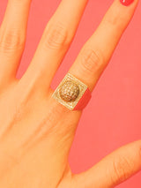 18k Diamond Disco Ball Ring Fine Jewelry arcadeshops.com