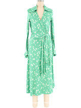 1970s Diane von Furstenberg Tulip Print Wrap Dress Dress arcadeshops.com