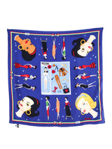 Moschino Doll Silk Scarf Accessory arcadeshops.com