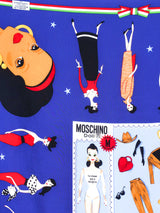 Moschino Doll Silk Scarf Accessory arcadeshops.com