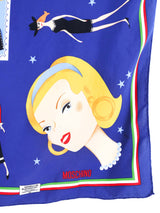 Moschino Doll Silk Scarf Accessory arcadeshops.com