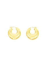 14k Gold Bubble Hoop Earrings Fine Jewelry arcadeshops.com
