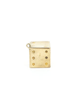9k Gold Six Sided Die Charm Fine Jewelry arcadeshops.com
