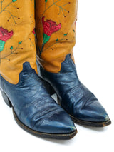 Handmade Floral Applique Western Boots, 8 Accessory arcadeshops.com