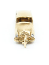14k Gold Figural Car Pendant Fine Jewelry arcadeshops.com