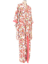 Bamboo Floral Kimono Jacket arcadeshops.com