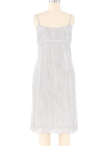 Chanel Silver Mesh Tank Dress Dress arcadeshops.com