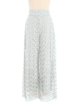 Beaded Lace Pants And Bustier Ensemble Suit arcadeshops.com