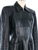 Thierry Mugler Leather Jacket Jacket arcadeshops.com