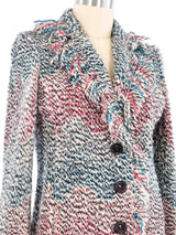 Missoni Fringe Knit Jacket Jacket arcadeshops.com
