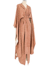 1980s Printed Silk Kimono Jacket arcadeshops.com