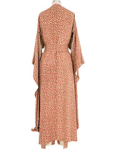 1980s Printed Silk Kimono Jacket arcadeshops.com