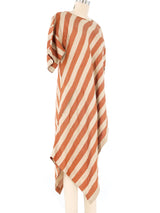Angelo Tarlazzi Striped Asymmetric Tunic Top arcadeshops.com