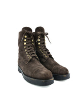 Chanel Suede Combat Boots, 39 Accessory arcadeshops.com
