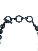 Givenchy Beaded Rhinestone Embellished Necklace Jewelry arcadeshops.com