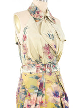 Jean Paul Gaultier Bug Print Wrap Dress Dress arcadeshops.com