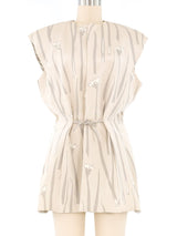 Geoffery Beene Floral Silk Tunic Top arcadeshops.com