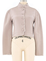 Geoffrey Beene Quilted Silk Jacket Jacket arcadeshops.com