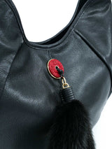 Yves Saint Laurent Mombasa Carved Handle Bag Accessory arcadeshops.com