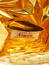 Gold Metallic Basket Bag Accessory arcadeshops.com