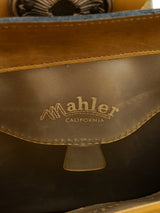 1960s Mahler Wood Scroll Tear Drop Bag Accessory arcadeshops.com