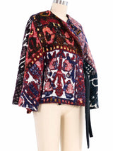 Chloe Tapestry Wrap Jacket Jacket arcadeshops.com