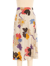 Floral Lurex Three Piece Ensemble Suit arcadeshops.com