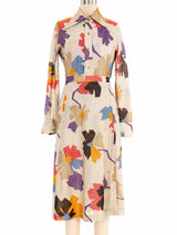 Floral Lurex Three Piece Ensemble Suit arcadeshops.com