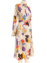 Floral Lurex Three Piece Ensemble Suit arcadeshops.com