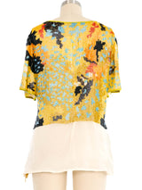 Valentino Sequin Top Top arcadeshops.com